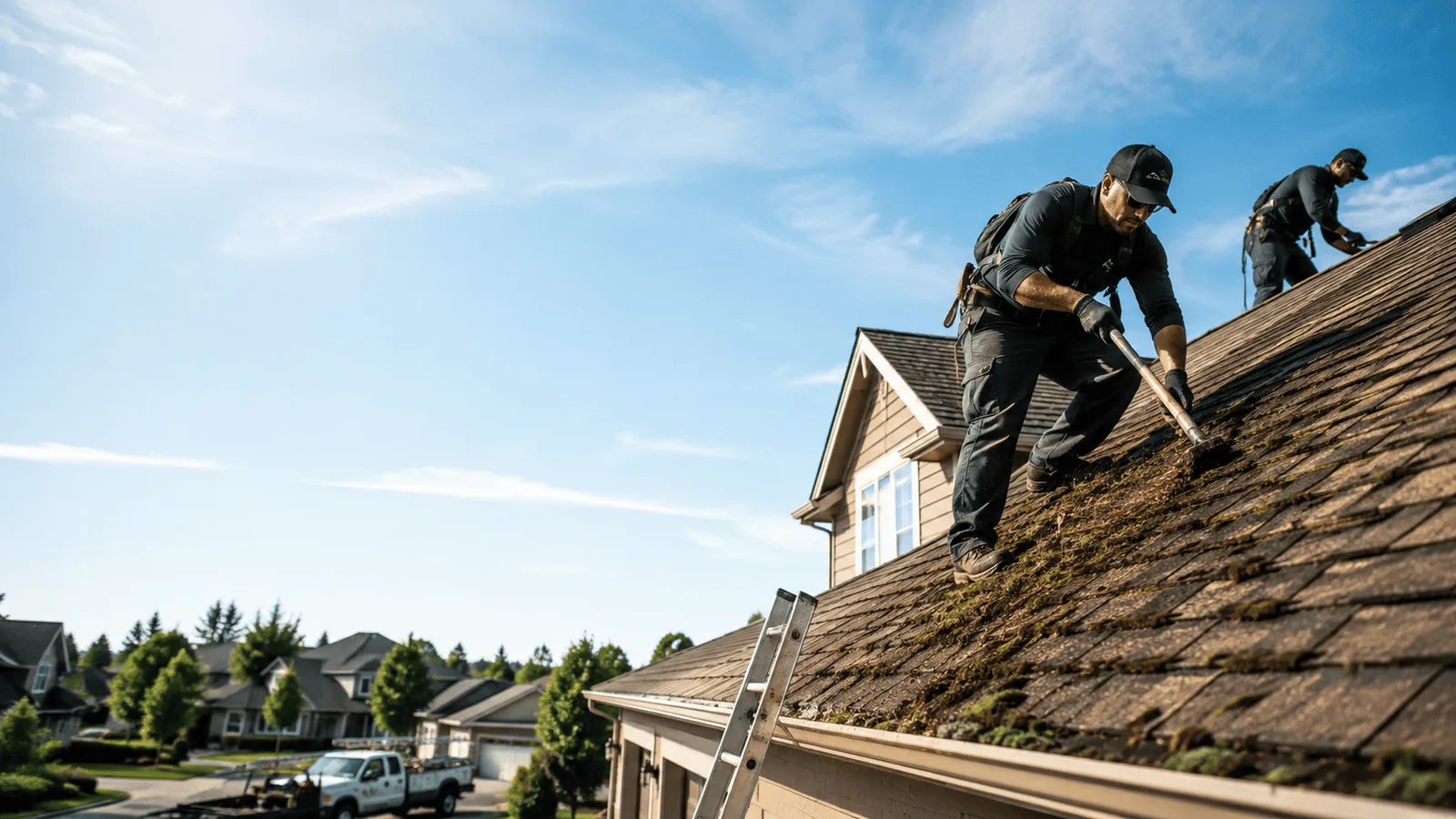 Roof Moss Removal in Raleigh, MS near me